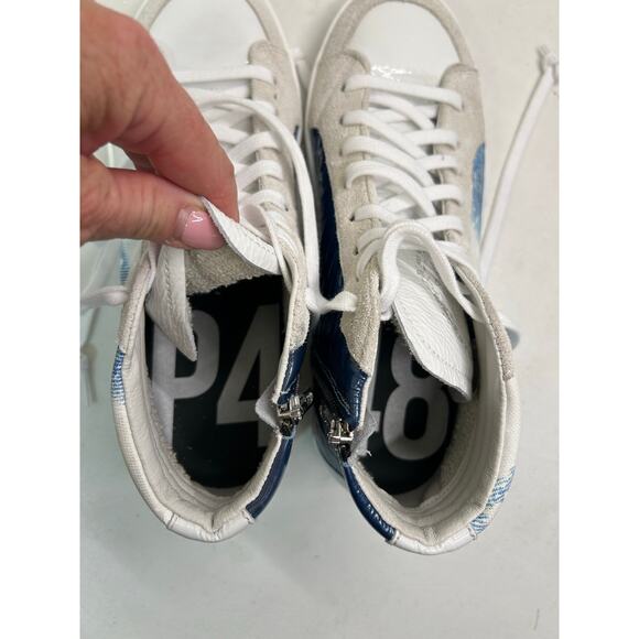 P448 Women's Skate High Top Sneaker in Size 39/US 8.5. Brand New without Box. - Picture 4 of 11